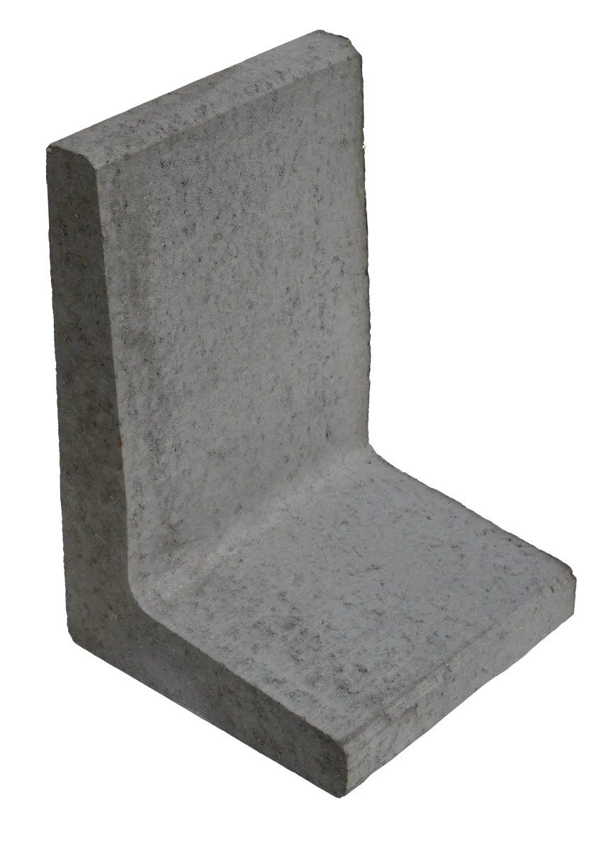 L-Element 40x80x40cm Grijs