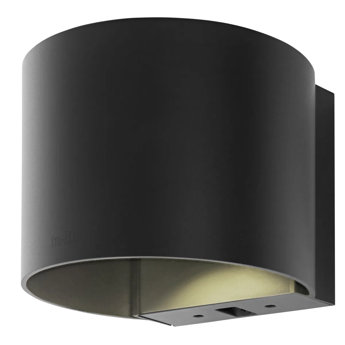 In-Lite Halo Down Wall 100-230v - Black