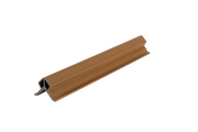 Hoekprofiel composiet gevelbekleding Teak