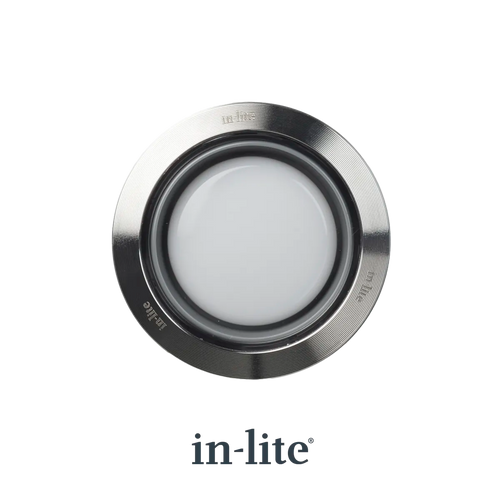 In-Lite Fusion LED grondspot 12V - RVS - Ø 60mm