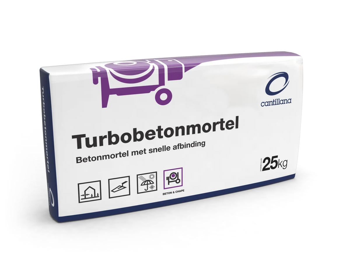 Cantillana Turbobetonmortel no mix NL PE zak
