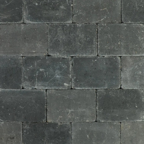 Trommelsteen antraciet 30x20x6cm