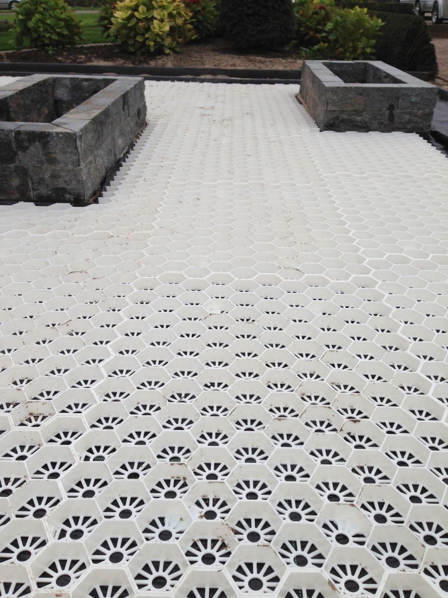 Grindplaten Easygravel® 3XL wit per m²