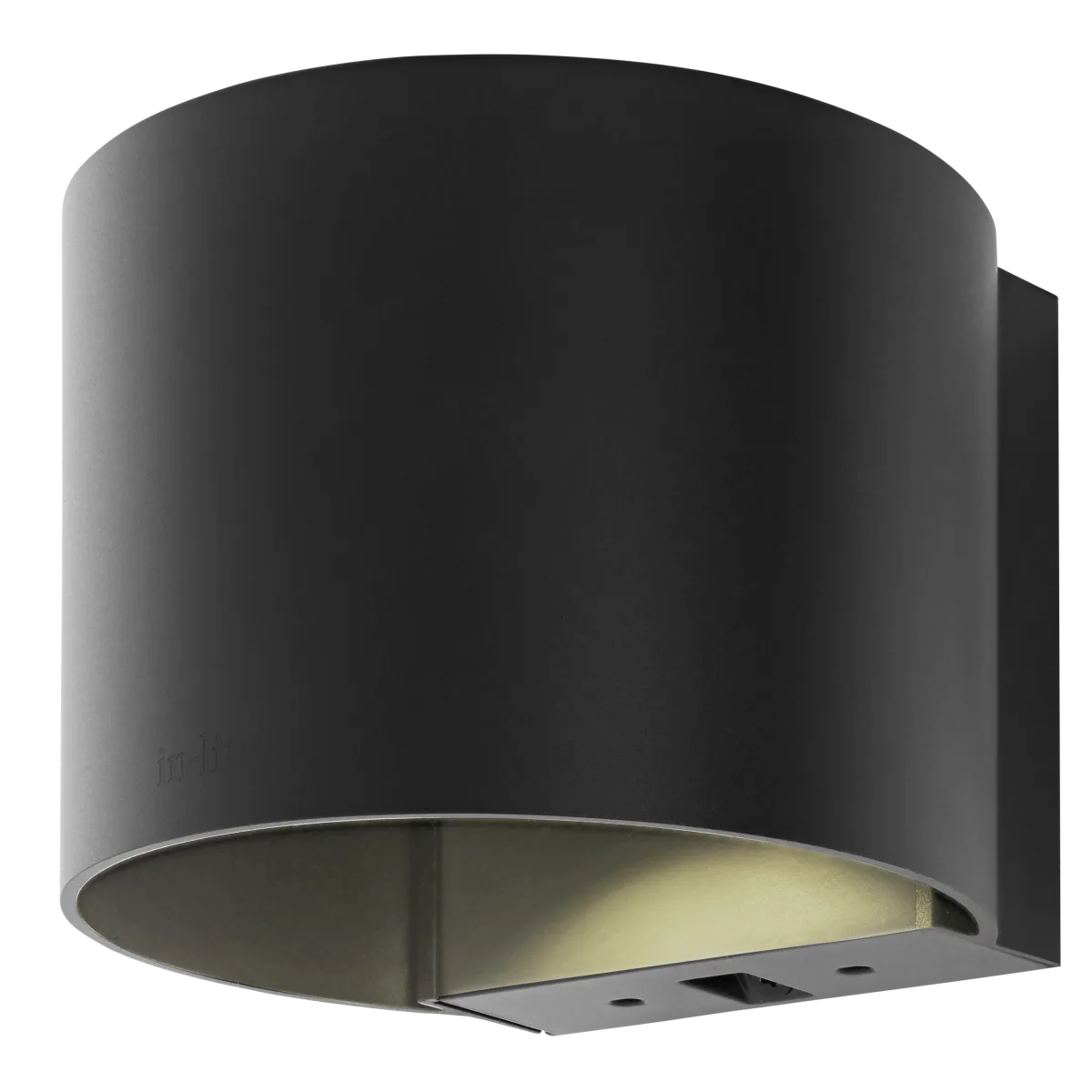In-Lite Halo Up-Down Wall 100-230v - Black