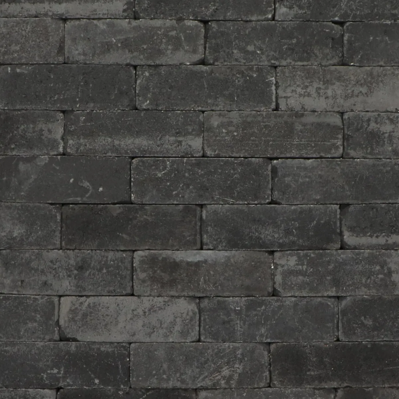 Tambour antraciet 7x7x21cm