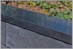 Afdekplaat Basalt Gezoet 15x3x100cm