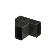 Gardendrain TEE Section Black Grating 100/100 mm